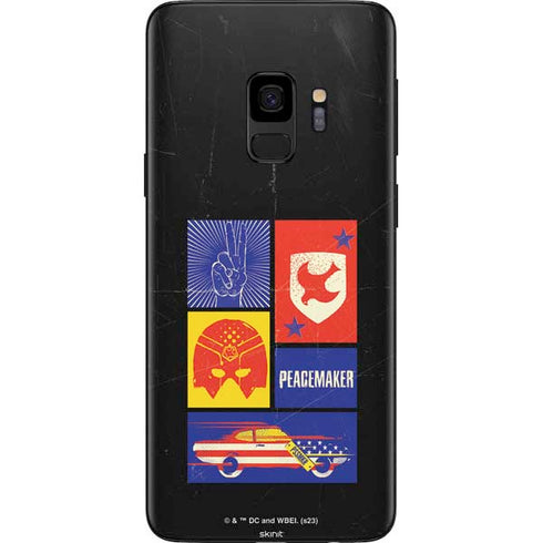 DC Comics Peacemaker Collage Galaxy S9 Skin